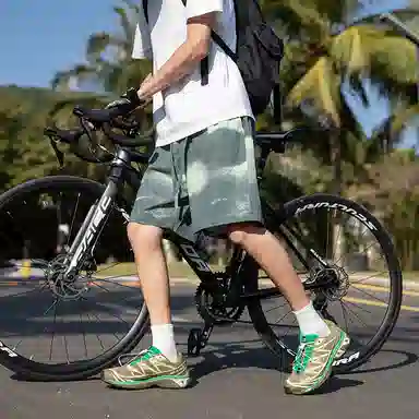 简约舒适百搭运动短裤 男款