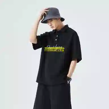 GROGNAK Polo Shirt Black