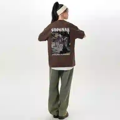 GROGNAK Dark Mountain 3D Logo Tee