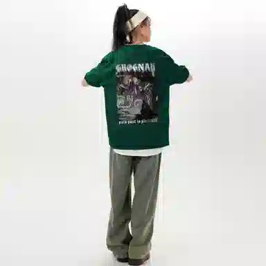 GROGNAK Dark Mountain 3D Logo Tee