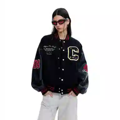 ICH MODE Classic Baseball Jacket