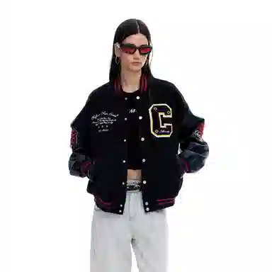 ICH MODE Classic Baseball Jacket