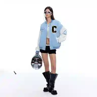 ICH MODE Classic Baseball Jacket