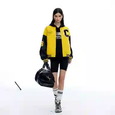 ICH MODE Classic Baseball Jacket