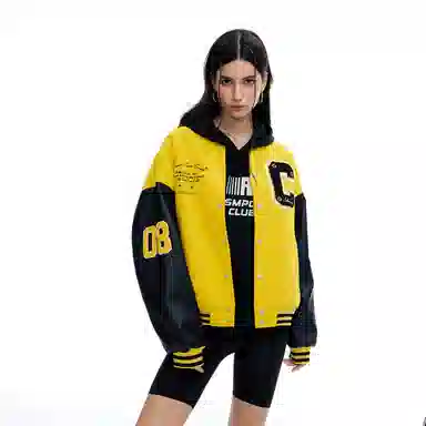 ICH MODE Classic Baseball Jacket