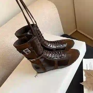 Yeezyy Reezy Mid Leather Boots