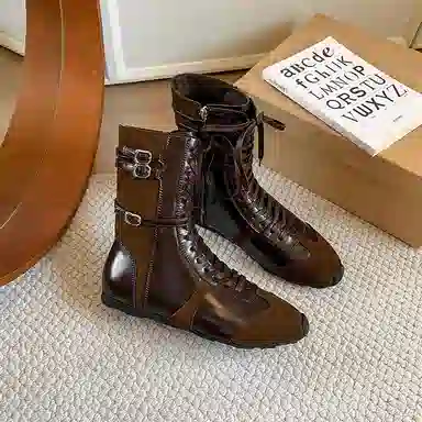 Yeezyy Reezy Mid Leather Boots
