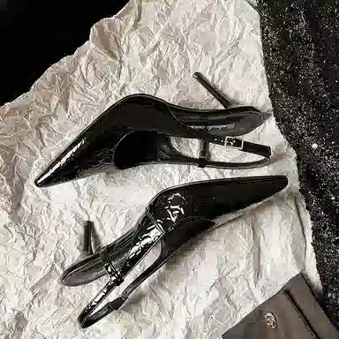 Yeezy Reezy High Heel Black