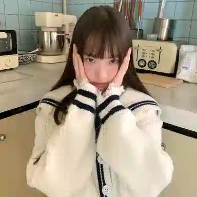 东鲸岁时记 学院风复古海军蓝长袖上衣高腰修身半身裙制服 秋冬季 女款 礼盒装 白色+黑色