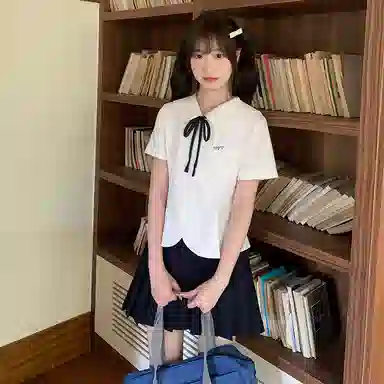 东鲸岁时记 水手服日系清新甜美可爱时尚学院风制服 女款