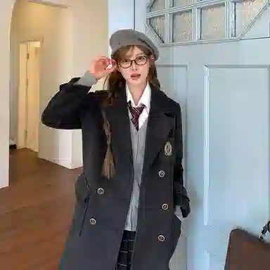 东鲸岁时记 气质优雅长袖上衣百搭气质裙子裙装套装 女款