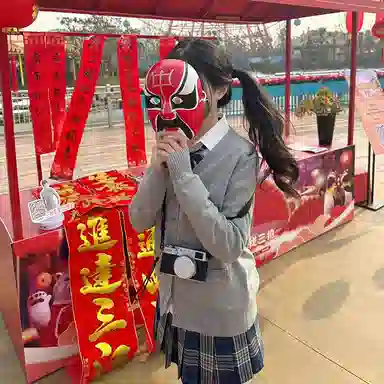 东鲸岁时记 学院风西装宽松氛围感时尚口袋长袖衬衫百褶裙套装制服 女款