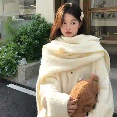 东鲸岁时记 学院风宽松韩系穿搭针织衫格纹气质半身裙裙装套装 女款