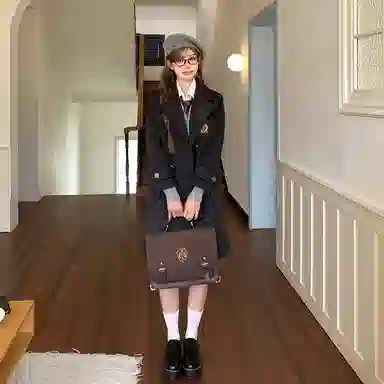 东鲸岁时记 气质优雅长袖上衣百搭气质裙子裙装套装 女款