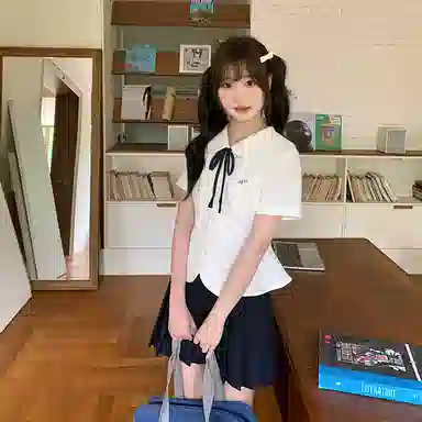 东鲸岁时记 水手服日系清新甜美可爱时尚学院风制服 女款