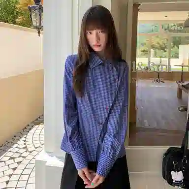 东鲸岁时记 气质清新长袖上衣百搭优雅短裙裙装套装 女款