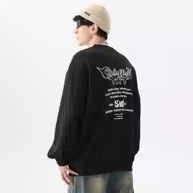 SIDEEFFECT Logo Crewneck Sweatshirt