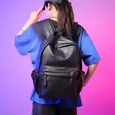 Master Canvas Backpack Black