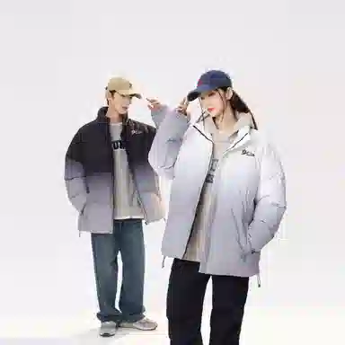 CSKS Retro Star Logo Puffer Jacket