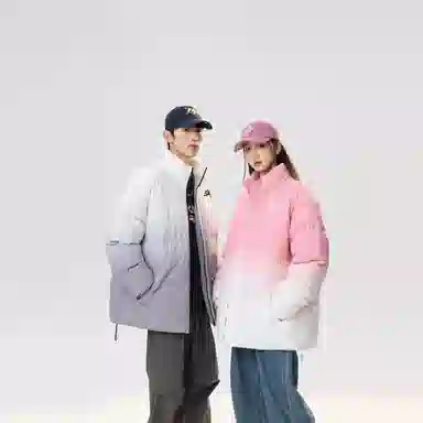 CSKS Retro Star Logo Puffer Jacket