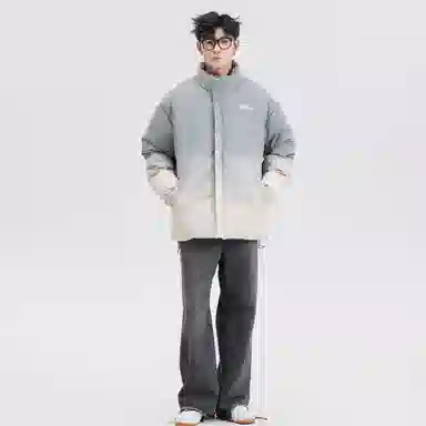 CSKS Retro Star Logo Puffer Jacket