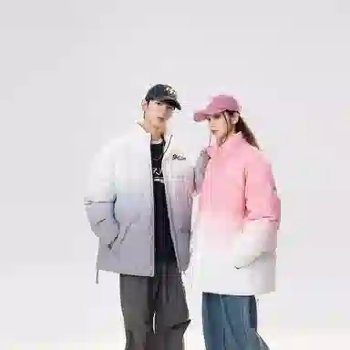 CSKS Retro Star Logo Puffer Jacket