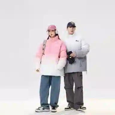 CSKS Retro Star Logo Puffer Jacket