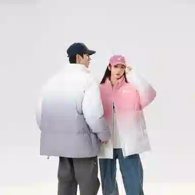 CSKS Retro Star Logo Puffer Jacket