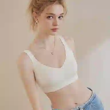 内在密码 大胸显小超薄无痕兔耳杯透气果冻条支撑防下垂显瘦胖文胸 女款