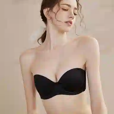 内在密码 纯色聚拢防下垂防滑隐形无痕文胸