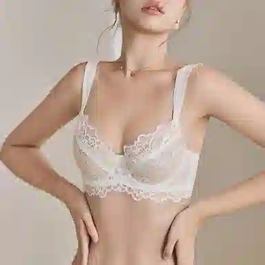 内在密码 法式蕾丝纯欲胸大显小防下垂性感文胸 女款