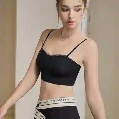 内在密码 纯色蕾丝边可外露细肩带防走光聚拢文胸 女款