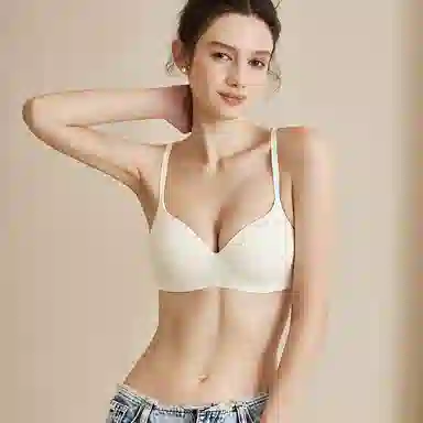 内在密码 纯色简约舒适无钢圈文胸 女款