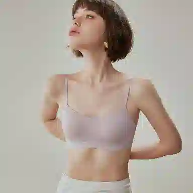 内在密码 无痕内衣女聚拢小胸夏轻薄透气舒适性感无钢圈裹胸防走光文胸罩杯