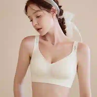 内在密码 大胸罩显小内衣女薄款裸感无痕无钢圈收副乳防下垂文胸