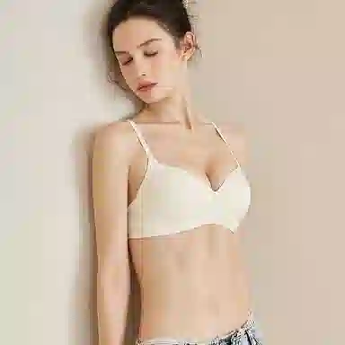 内在密码 纯色简约舒适无钢圈文胸 女款