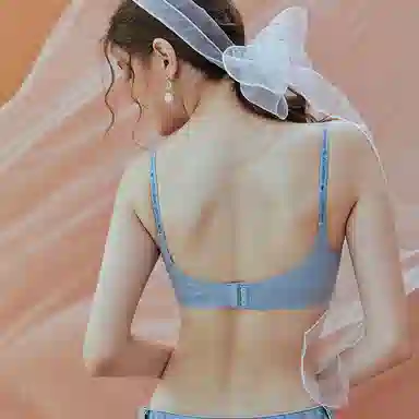 内在密码 平胸专用内衣女小胸聚拢防下垂外扩型胸衣显大舒适无痕螺纹文胸