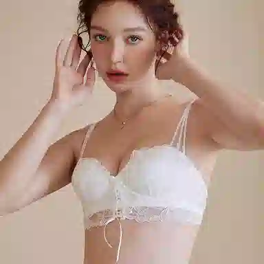 内在密码 小胸聚拢显大内衣女纯欲性感蕾丝二分之一罩杯半杯文胸