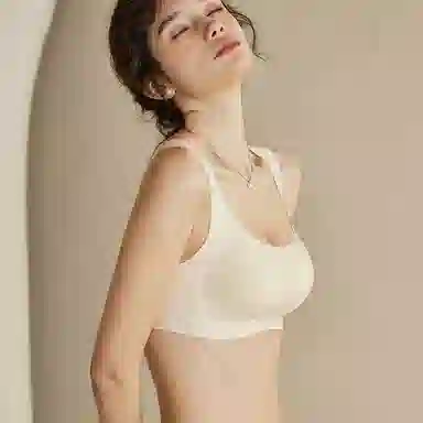 内在密码 聚拢小胸果冻条软支撑防下垂收副乳透气无痕文胸 女款