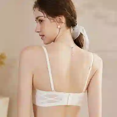 内在密码 纯色聚拢防下垂无钢圈无痕文胸