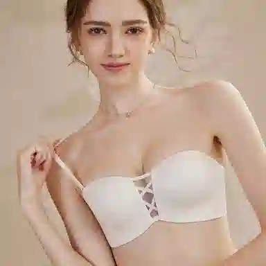 内在密码 纯色聚拢防下垂无钢圈无痕文胸