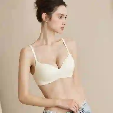 内在密码 纯色简约舒适无钢圈文胸 女款