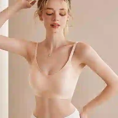 内在密码 外扩漫画胸罩粉底液小胸聚拢显大无钢圈无痕美背隐形背心式文胸 女款