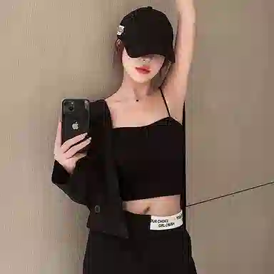 内在密码 小吊带背心女内搭外穿带胸垫文胸美背聚拢防下垂无痕防走光内衣