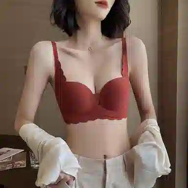 内在密码 白色内衣女小胸聚拢显大腰细软支撑防下垂收副乳性感透气无痕文胸