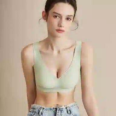 内在密码 无痕全罩杯冰丝内衣夏季女薄款大胸显小聚拢舒适性感防下垂美背大码提拉文胸罩