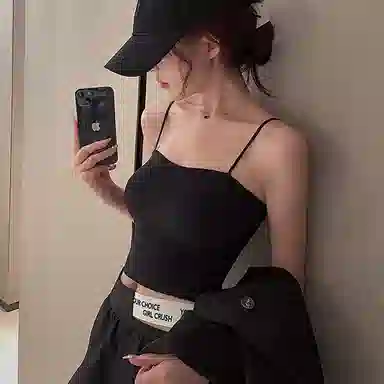 内在密码 小吊带背心女内搭外穿带胸垫文胸美背聚拢防下垂无痕防走光内衣