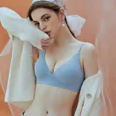 内在密码 平胸专用内衣女小胸聚拢防下垂外扩型胸衣显大舒适无痕螺纹文胸