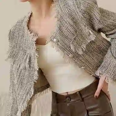 内在密码 蚕丝保暖吊带背心女带胸垫免穿文胸罩高级简约显瘦打底上衣美拉德穿搭