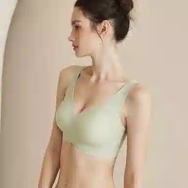 内在密码 无痕全罩杯冰丝内衣夏季女薄款大胸显小聚拢舒适性感防下垂美背大码提拉文胸罩